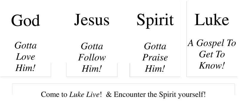 Clip #5 - God, Jesus, Spirit and Luke